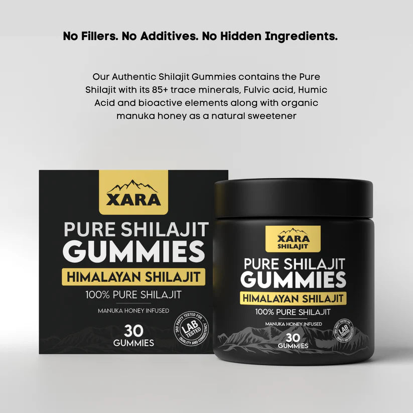 XARA SHILAJIT™ - Gomitas de Shilajit puro
