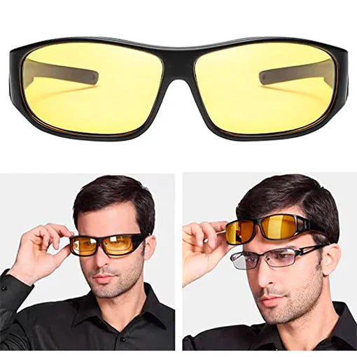 Kit de Gafas de Conducción Nocturna 2x1 - SafeDrive™