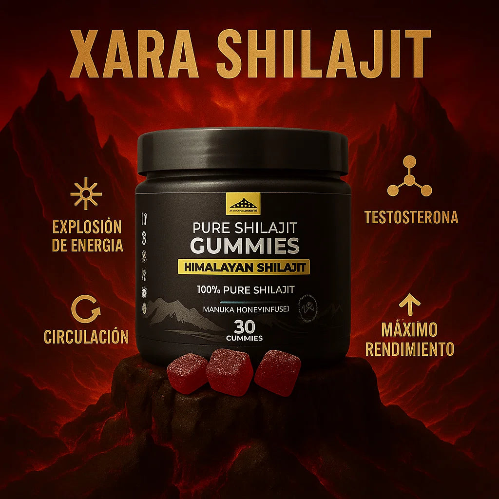 XARA SHILAJIT™ - Gomitas de Shilajit puro