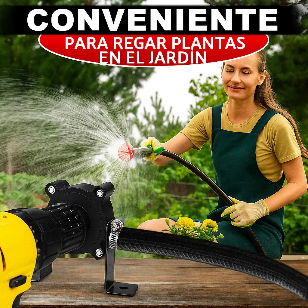 PowerPump™ – Convertidor de Taladro a Bomba de Agua, Gasolina y más