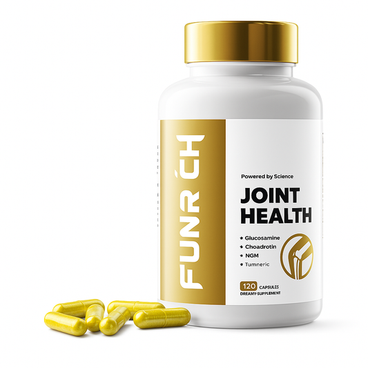 FUNRICH - Suplemento para la salud articular con glucosamina, condroitina, MSM y cúrcuma - 100 cápsulas