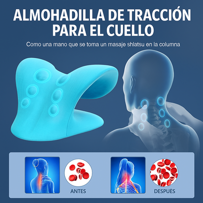 TractiFlex™ – Dispositivo ergonómico que descomprime vértebras, alivia tensión y relaja el cuello