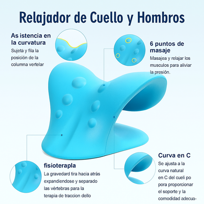 TractiFlex™ – Dispositivo ergonómico que descomprime vértebras, alivia tensión y relaja el cuello