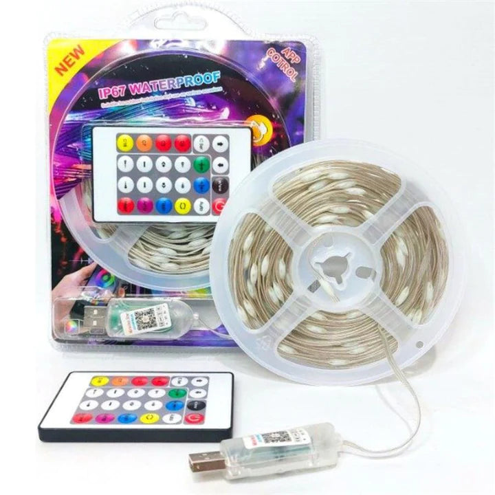 🎁 Luces Navideñas LED RGB Inteligentes | Envío Gratis