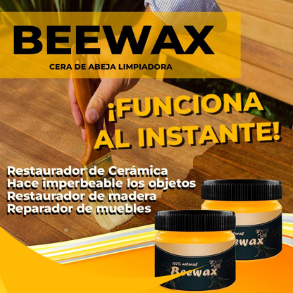 Beewax™ - Restaurador de Madera, Muebles, Cerámica y Cuero al instante