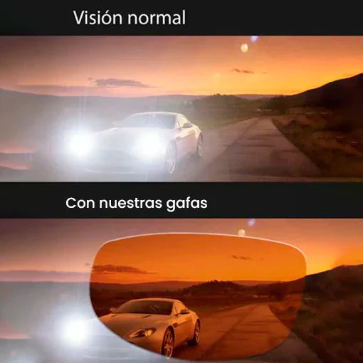 Kit de Gafas de Conducción Nocturna 2x1 - SafeDrive™