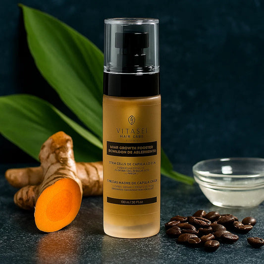 VITASEI HAIR CARE (60 ml) - Activador de Crecimiento Capilar con Célular Madre, Capilia Longa, Reduce las Caídas y Fortalece el Cabello
