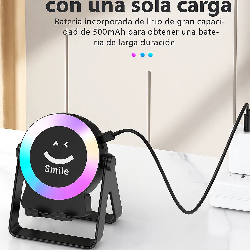 EasySound™ – Altavoz sin Bluetooth con base de carga rápida inalámbrico 4 EN 1